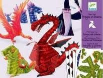 Dragons and Chimeras 5 Paper Toys
