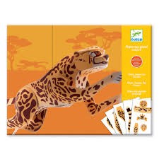Paper toy Giant jaguar
