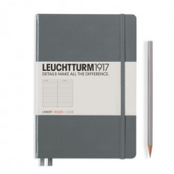 LT Notebook Hard A4 Ruled Anthracite