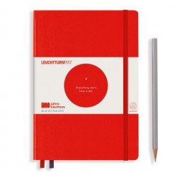 LT NOTEBOOK A5 Bauhaus 100 red 251 p. dotted