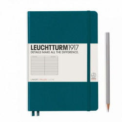 LT NOTEBOOK A6 Hard pacific green 187 p. ruled