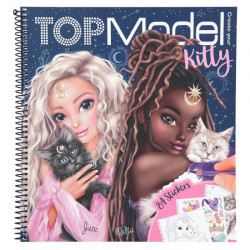 TOPModel Kitty Suunnittelukirja MOONLIGHT