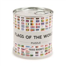 FLAGS OF THE WORLD PUZZLE MAGNETIC 100 P