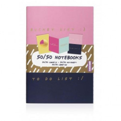 50/50 Notebooks set of 3