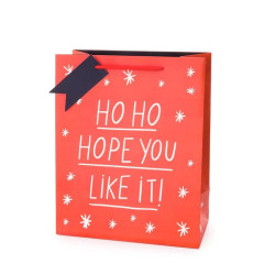 Ho Ho Hope LargeChristmas Giftbag