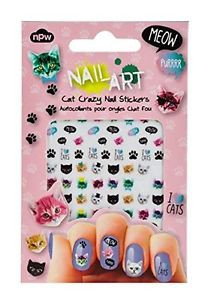 Cat Crazy nail stickers
