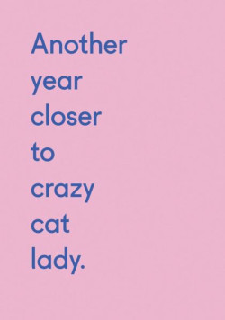 Another year closer Greeting card
