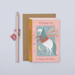 Pegasus Book Kid?s Birthday Card Children?s Birthday Card