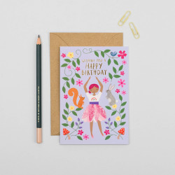 Twinkle Toes Kid’s Birthday Card Children’s Birthday Card