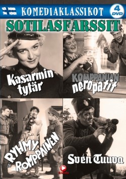 Komediaklassikot - Sotilasfarssit 4-DVD-box