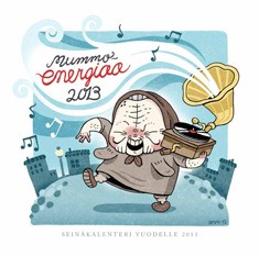 Mummoenergiaa 2013 (seinkalenteri)