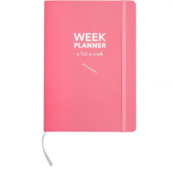 Week planner, pivmtn, roosa, FSC Mix