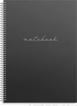 Notebook A4 black