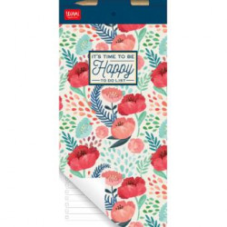 DONT FORGET MAGNETIC NOTE-PAD - FLOWERS