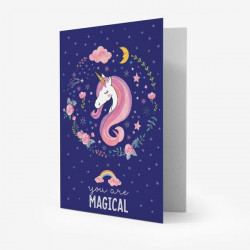 UNUSUAL GREETING CARDS - 11,5x 17 cm - MAGICAL