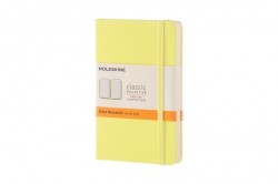 Moleskine Classic -muistikirja, A6, viivoitettu, kovakantinen, keltainen