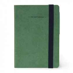 MY NOTEBOOK - SMALL LINED VINTAGE GREEN