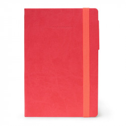 MY NOTEBOOK - SMALL PLAIN NEON CORAL