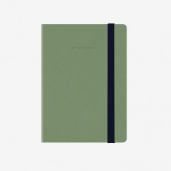 MY NOTEBOOK - SMALL PLAIN VINTAGE GREEN