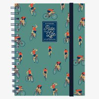 NOTEBOOK WITH SPIRAL - LARGE - BIKE LOVER