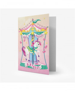 HAPPINESS GREETING CARDS - 11.5X17 - MAGICAL BIRTHDAY
