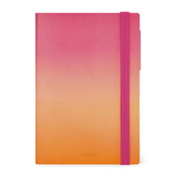 18-MONTH DIARY - 2024/2025 - MEDIUM WEEKLY DIARY WITH NOTEBOOK - GOLDEN HOUR