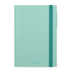 18-MONTH DIARY - 2024/2025 - MEDIUM WEEKLY DIARY WITH NOTEBOOK - MILK & MINT