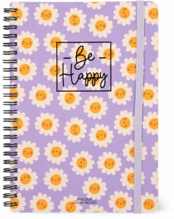 16M - LARGE WEEKLY SPIRAL BOUND DIARY - PHOTO - DAISY