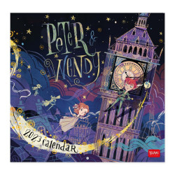 UNCOATED PAPER CALENDAR 2023 - 30X29 cm PETER&WENDY