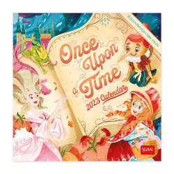 UNCOATED PAPER CALENDAR 2023 - 18X18 cm ONCE UPON A TIME