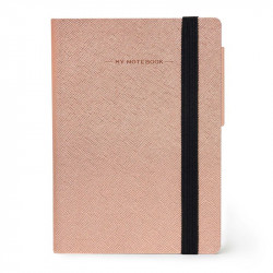 MY NOTEBOOK - SMALL PLAIN ROSE GOLD