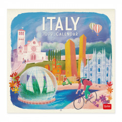 UNCOATED PAPER CALENDAR 2022 - 30X29 cm ITALY