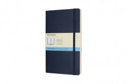 MOLESKINE NOTEBOOK LARGE DOTTED SAPPHIRE BLUE SOFT