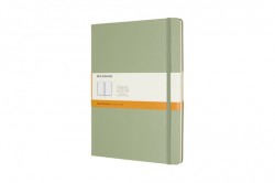 MOLESKINE NOTEBOOK XL RULED WILLOW GREEN HARD COVER