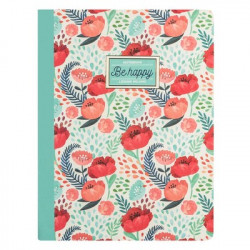 Lined Notebook Flower Large B5
