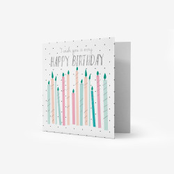 GREETING CARDS - 7X7 HB CANDLES