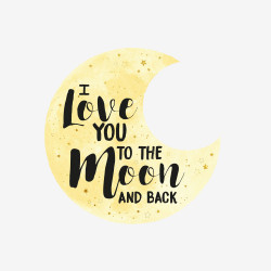 CHEERS!GREETING CARDS - 12,5x12,5 MOON