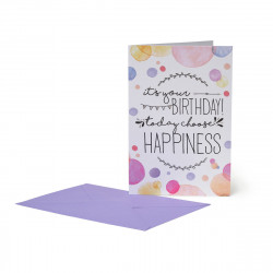 HAPPINESS GREETING CARDS - 11,5X17 HAPPINESS