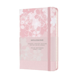Moleskine Notebook Sakura PK viiv d.pink