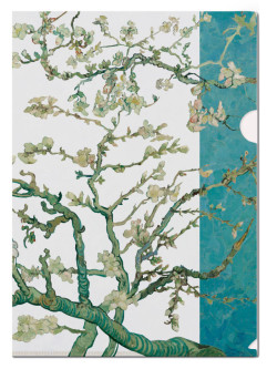 Muovitasku A4: Almond Blossom, Vincent van Gogh, Van Gogh Museum