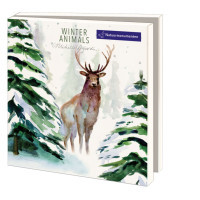 Korttisetti: Winter animals, Michelle Dujardin, Natuurmonumenten