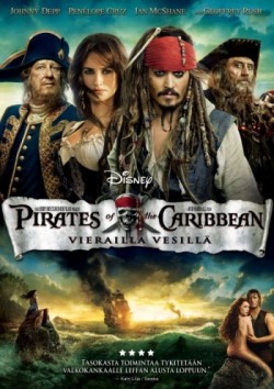 Pirates of the Caribbean 4 - Vierailla vesill DVD