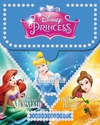 Disney Princess - 3-Movie collection - Cinderella/Little Mermaid/Beauty and the Beast (Blu-Ray)