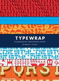 Type Wrap: Typographic Gift Wrapping Paper