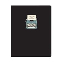 Vintage Typewriter Deluxe Spiral Notebook