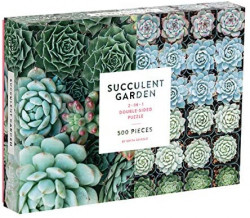 Succulent Garden 2 sided 500pc Puzzle