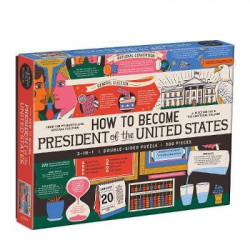 How to Become President of the United States 500 Piece Double-Sided Puzzle