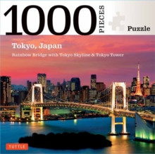 Tokyo Skyline Jigsaw Puzzle - 1,000 pieces : The Rainbow Bridge and Tokyo Tower (Finished size 24 in X 18 in)