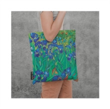 Van Goghs Irises Canvas Bag