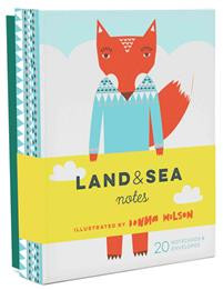 Land & Sea Notes 20 Notecards
